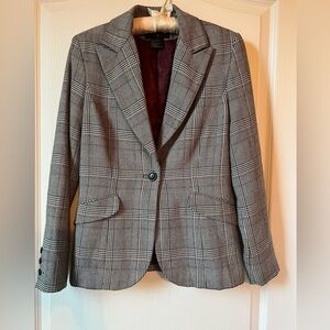 B. Moss black hawthorn women’s suit jacket size 6